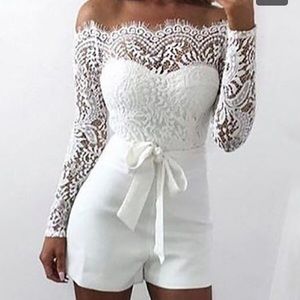 White Romper
